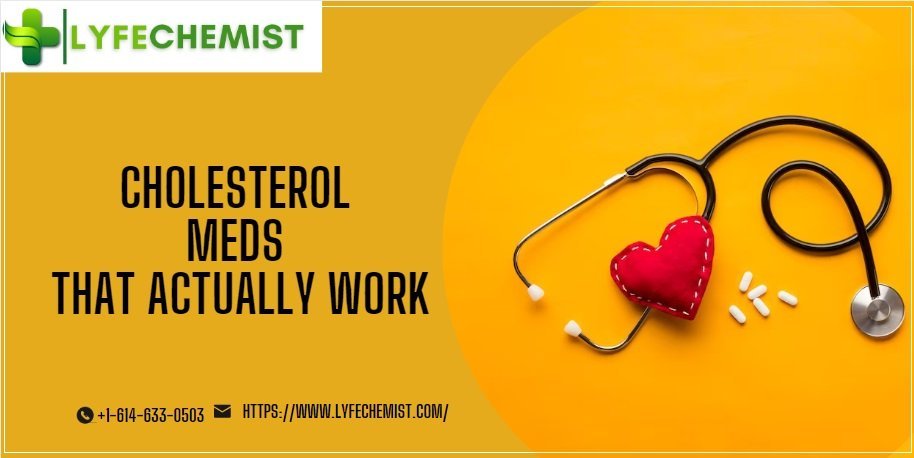 Common cholesterol meds that actually work