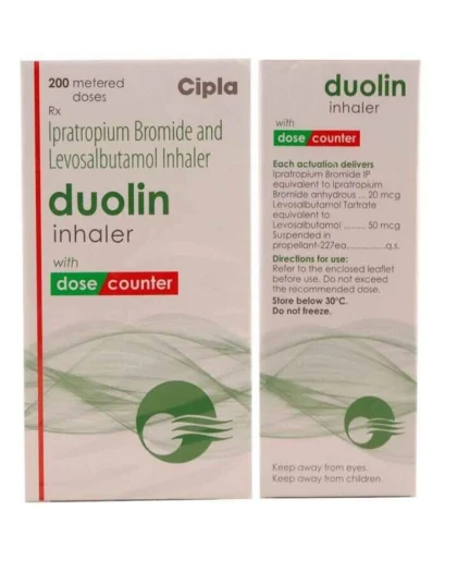 Duolin Inhaler 50 mcg + 20 mcg