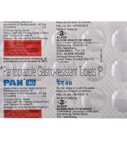 Pan 40mg