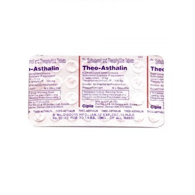 Theo Asthalin 2mg+100mg